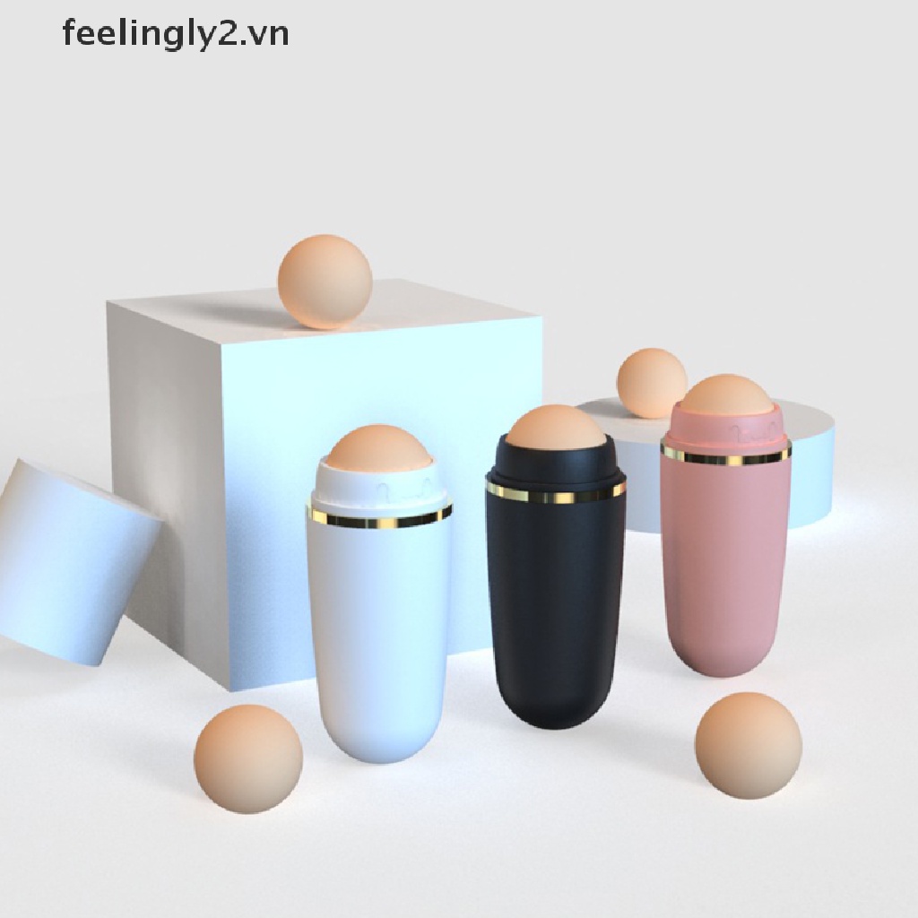 (Hàng Mới Về) Con Lăn Trang Điểm Thấm Dầu Núi Lửa