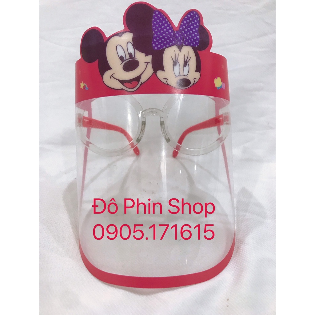 Kính kiếng chắn giọt bắn cho bé, hình in sắc sảo, màu sắc dễ thương, phù hợp trẻ từ 3 tuổi trở lên