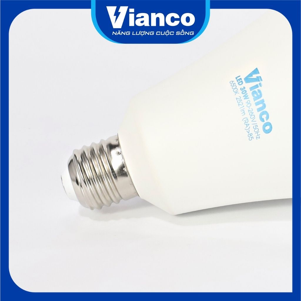 Bóng Đèn Led Bulb Tròn VIANCO Tiếm Kiệm Điện Năng, Thiết Kế Nhỏ Gọn, Bảo Hành 24 Tháng 1 Đổi 1