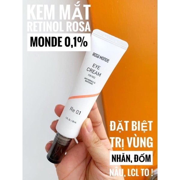 Kem mắt retinol Rosa Monde ( dùng cả mặt )