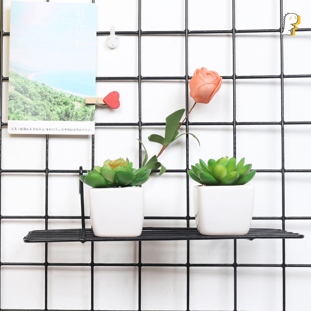 Giỏ Lưới Sắt Treo Đồ, Thanh Treo Đồ Trang Trí Lưới Decor Nhà Cửa Siêu Xinh