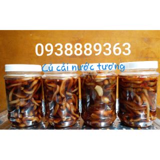 Củ cải ngâm nước tương