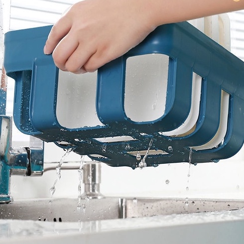 Khay đựng thức ăn nhiều tầng đa năng gắn tường tiện lợi Hydrogen065