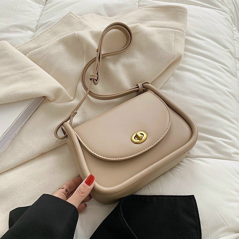 Túi Đeo Chéo Kẹp Nách Nữ Da Trơn Mềm, Túi Xách Nữ Đi Học Đi Chơi Phong Cách Hàn Quốc