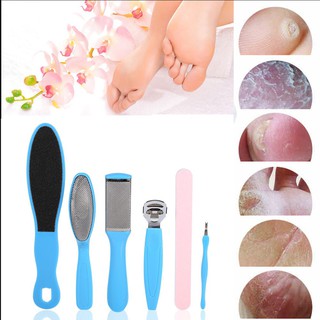 Bộ dụng cụ 10 món tẩy da chết gót chân