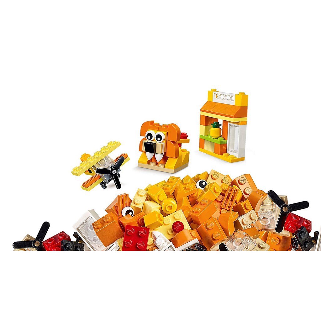 LEGO CLASSIC Hộp Lắp Ráp Classic Màu Cam 10709 ( 55 chi tiết )