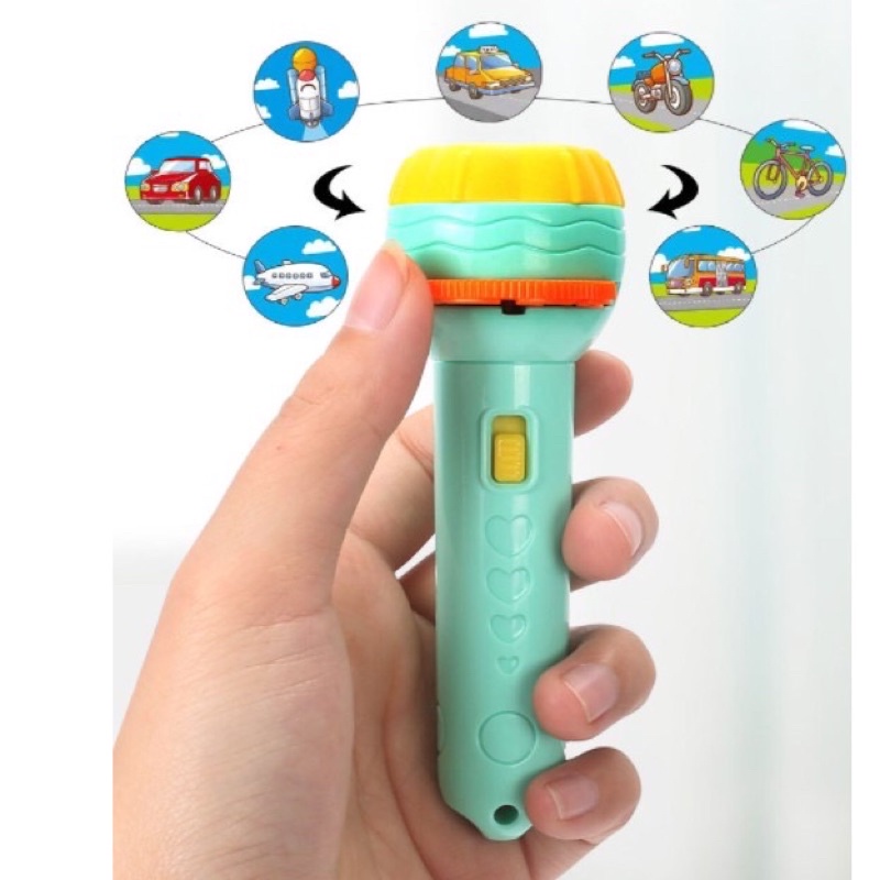 ĐÈN CHIẾU HOẠT HÌNH CHO BÉ GỒM 24 HÌNH KHÁC NHAU