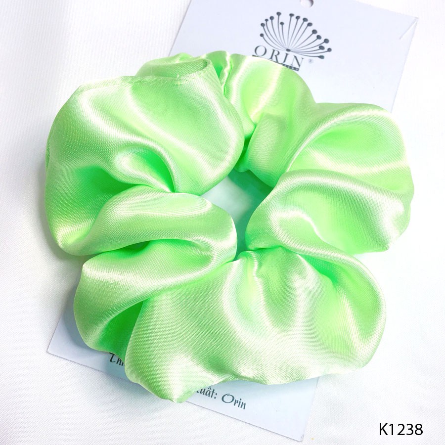 Dây buộc tóc, cột tóc vải scrunchies phi bóng siêu đẹp Orin K1054 K956 K1049 K1052 K1238