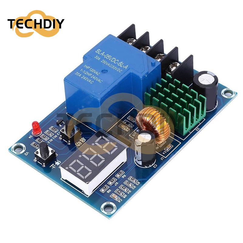 Mô Đun Bảo Vệ Bộ Sạc Pin Năng Lượng Mặt Trời XH-M604 DC 6-60V Với Màn Hình Kỹ Thuật Số