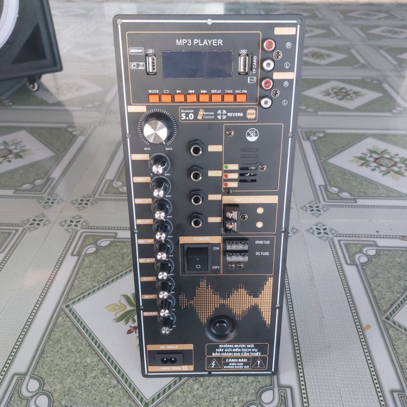 Mạch Loa Kéo Reverb 40 Đôi 600w Max 15x35