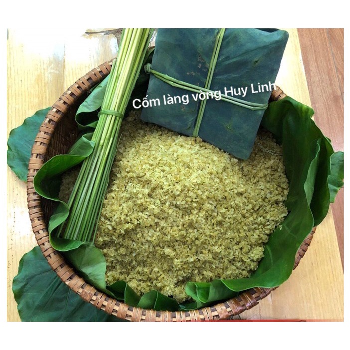 HOẢ TỐC 1 Kg Cốm khô làng vòng chính hiệu Huy Linh - đặc sản số 1 Hà Nội, dùng chế biến món ăn : xối cốm, chả cốm....