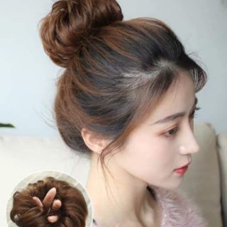 Búi tóc giả -búi xoăn