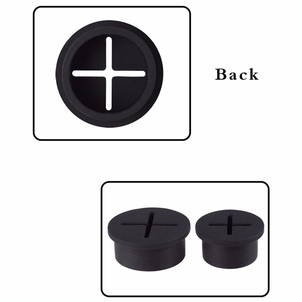 Vòng Kẹp Giữ Dây Cáp Linh Hoạt Để Bàn Văn Phòng / Máy Tính PC USB