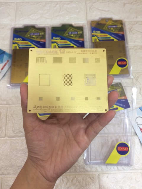 Vĩ làm chân 3D A8 đến A13/ S40 Mechanic