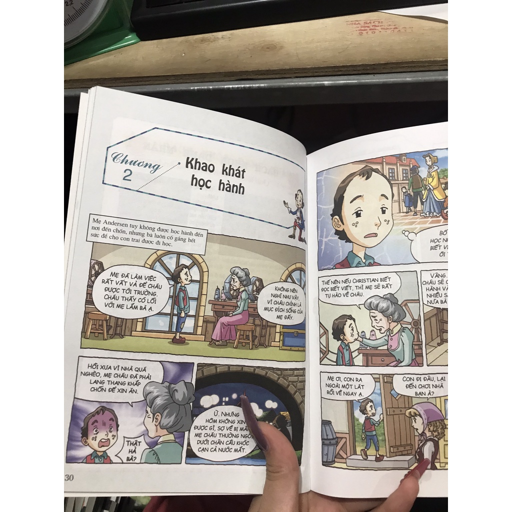 Sách - Chuyện kể về danh nhân thế giới Who? Hans Christian Andersen