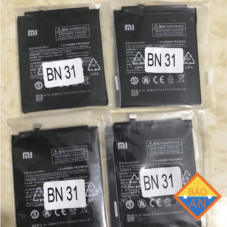 pin bn31 xiaomi