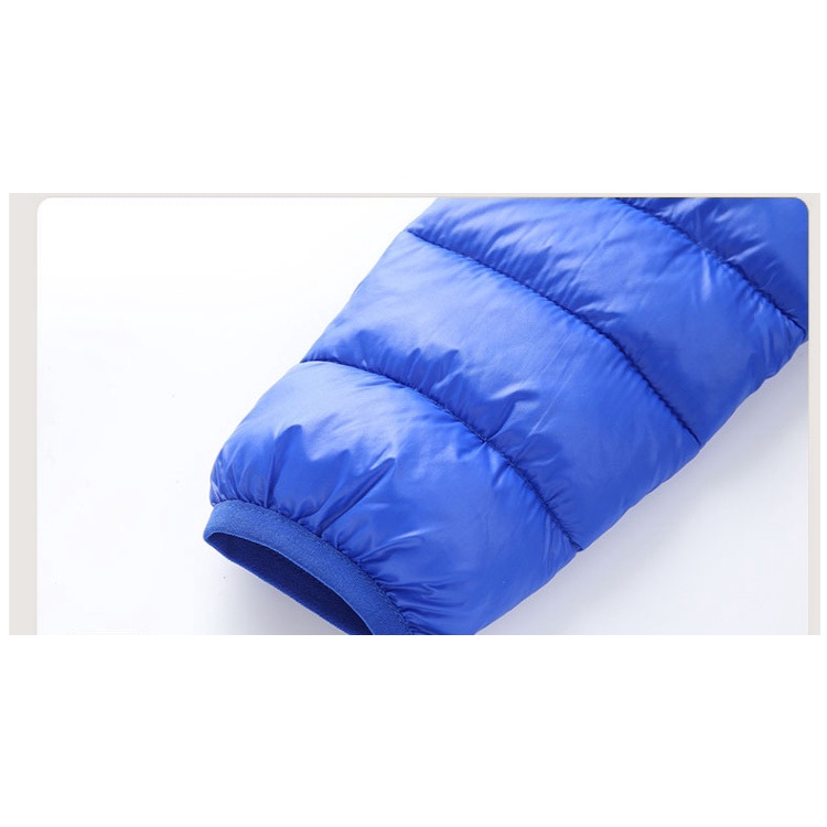 Áo Khoác Phao Siêu Nhẹ Giữ Ấm Thời Trang Mùa Đông Cho Bé Trai Và Gái