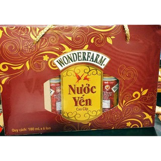 Nước yến Wonderfarm Premium lon 180ml