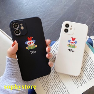 Ốp điện thoại mềm hình chú hề cho iphone 12 pro max 12 mini iphone 11 pro max xs max xr x 7 8 plus
