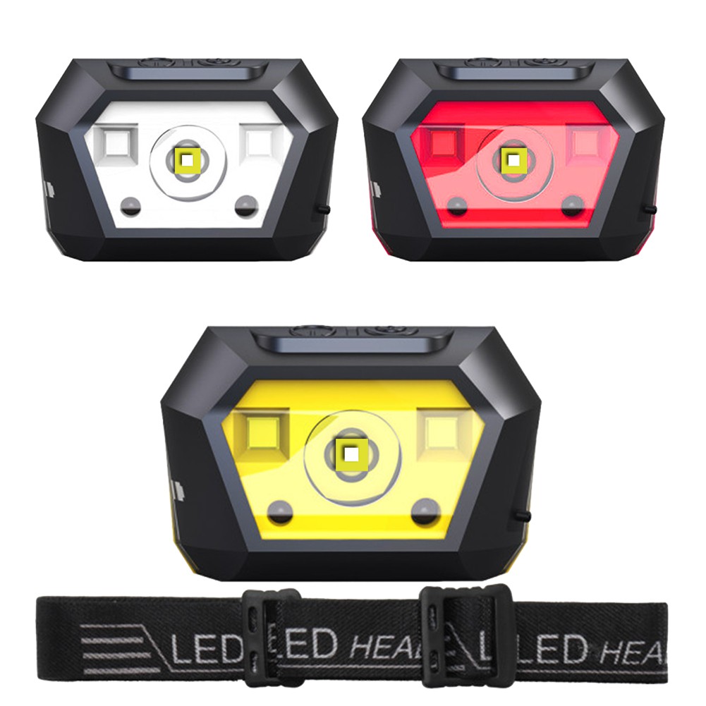 100000LM LED XPG Headlamp Headlight Flashlight USB Smart Rechargeable Torch
