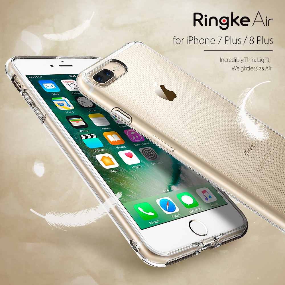 Ringke Air, iPhone 8 Plus 7 Plus [Air] Ringke Vỏ hộp nhẹ Nắp TPU mềm dẻo