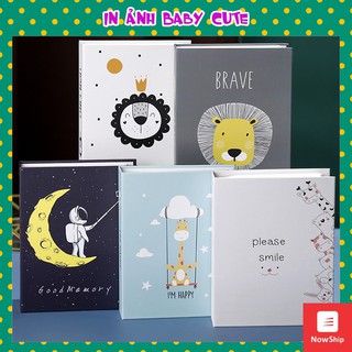 Album ảnh 6x9 đựng 200 ảnh bìa hoạt hình tại In ảnh Baby Cute