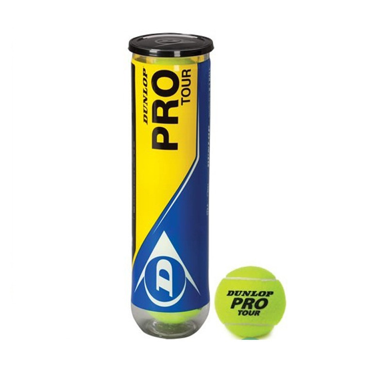 [GIÁ TỐT] Bán Bóng Tennis Dunlop Pro Tour ( hộp 4 quả)