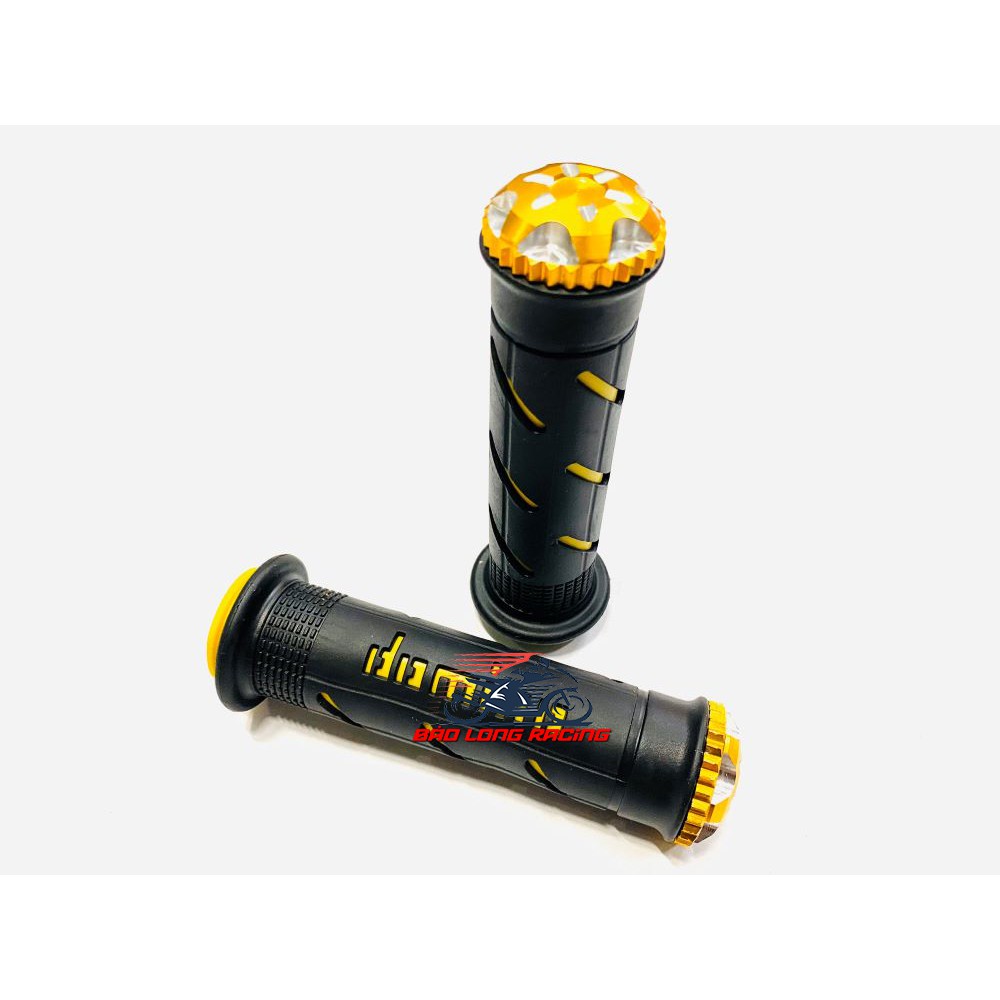 Bao Tay Domino gù 6 cạnh gắn xe máy màu Đỏ, vàng,Xanh,Bạc đen