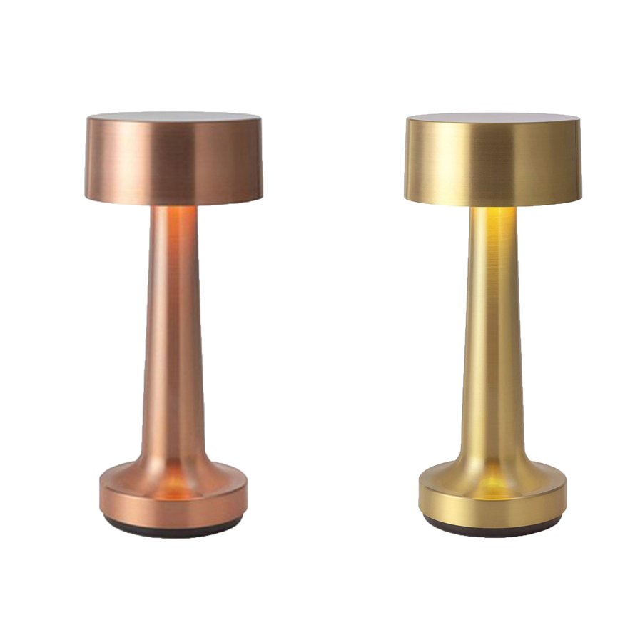 Đèn LED 1209 để bàn trang trí nhà hàng/ quán bar/ cà phê có thể sạc lại