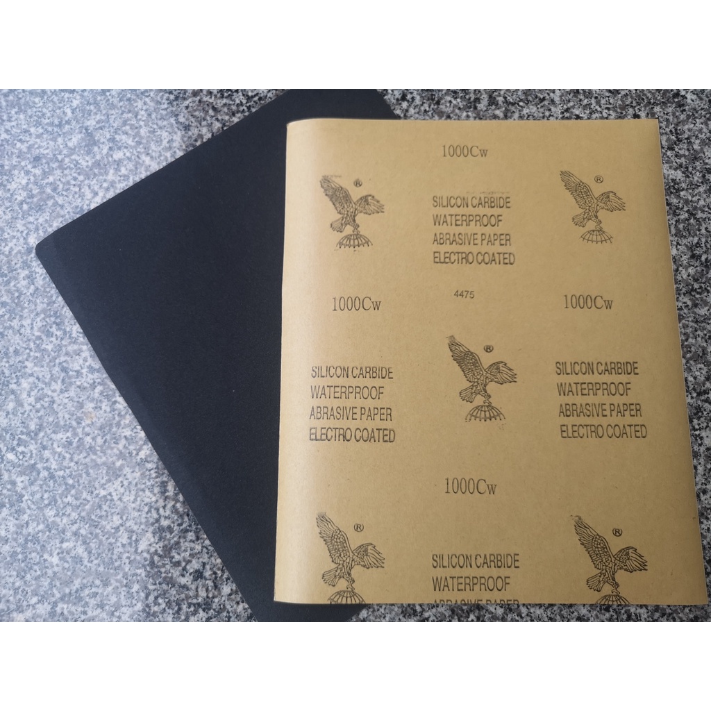 Giấy nhám nước Chim Ưng- Silicon Carbide Waterproof Abrasive paper Electro Coated