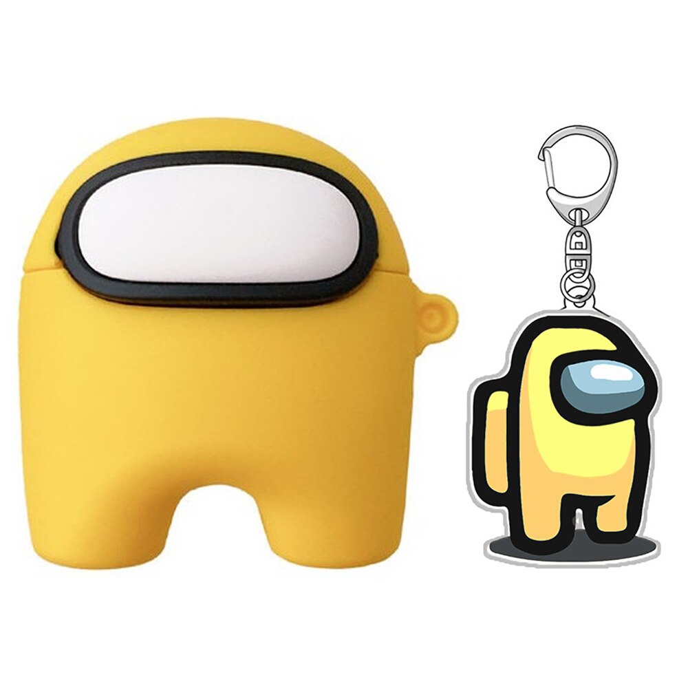 Vỏ bảo vệ hộp sạc tai nghe không dây bluetooth họa tiết game Among Us PVP đáng yêu cho Airpods 1 2 3 Pro | BigBuy360 - bigbuy360.vn