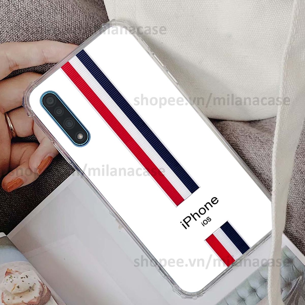 Ốp Vsmart Live in giả da phong cách thể thao, cá tính, thời trang