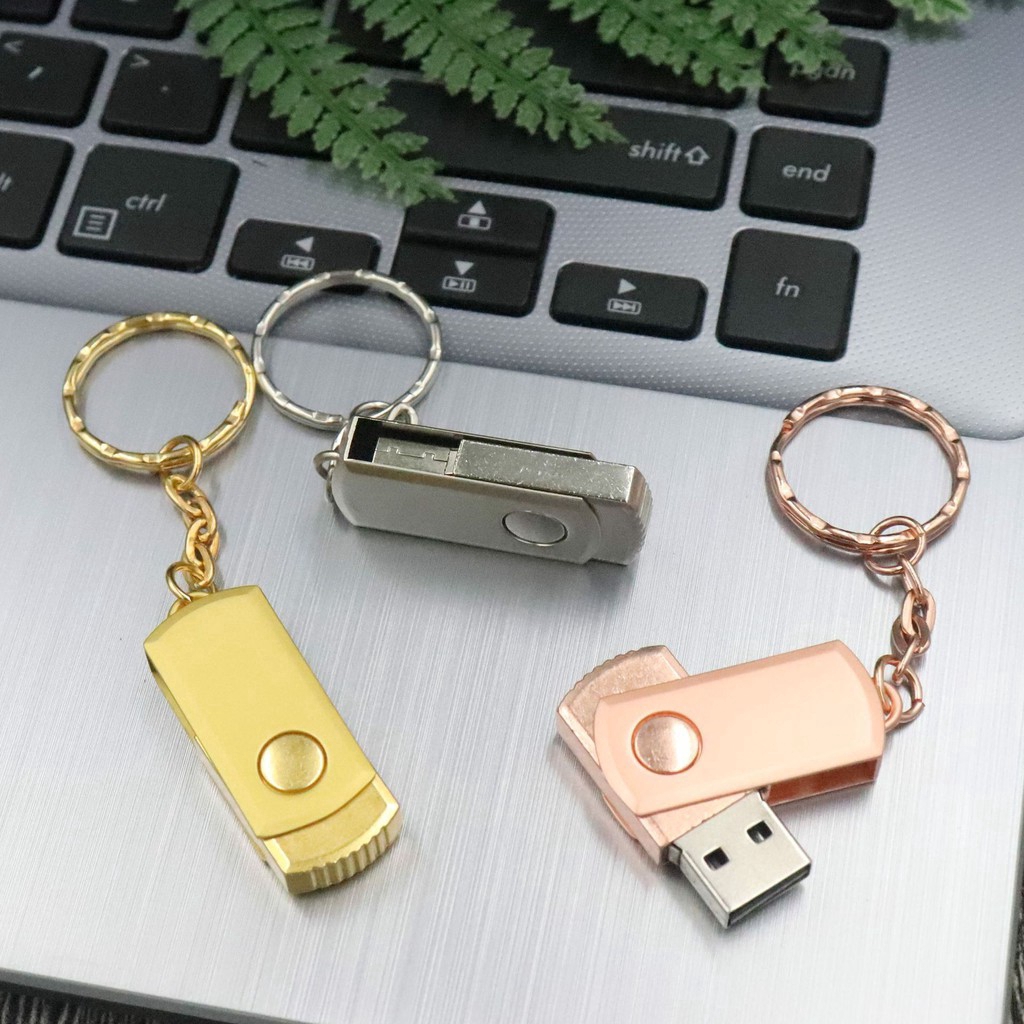 Usb Lưu Trữ Bộ Nhớ Pendrives 64GB 32GB 16GB 8GB 4GB 2GB 1GB Bằng Kim Loại