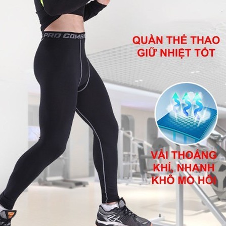 Quần giữ nhiệt, quần giữ nhiệt nam ⚡Giảm Sốc⚡Chất liệu thun cõ giãn 4 chiều, đường may chắc chắn