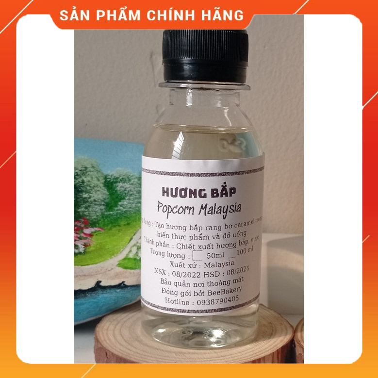 Hương bắp tổng hợp Malaysia -Hương liệu thực phẩm