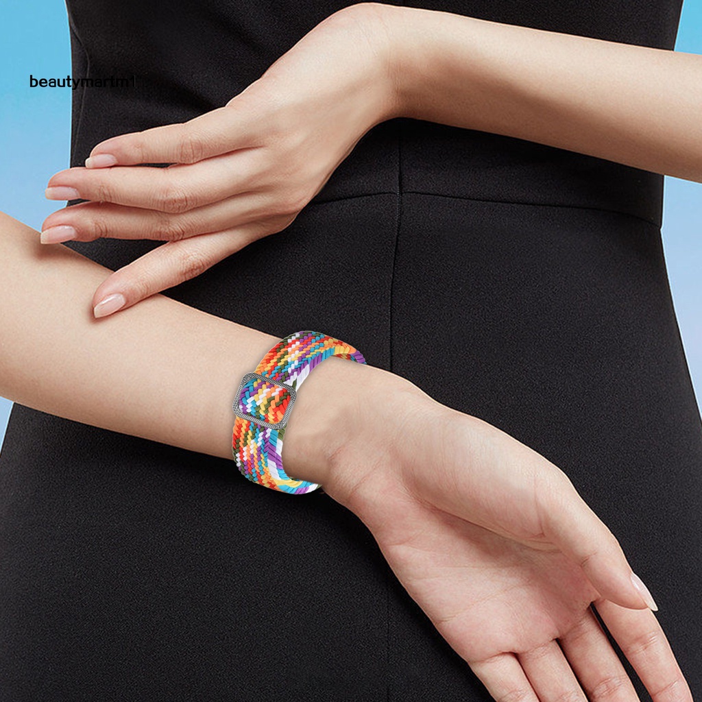 Dây Đeo Nylon Bện Mềm Co Giãn Chống Mồ Hôi Điều Chỉnh Được Cho Đồng Hồ Thông Minh Huami Amazfit T-Rex / T-Rex Pro Beautymartm1