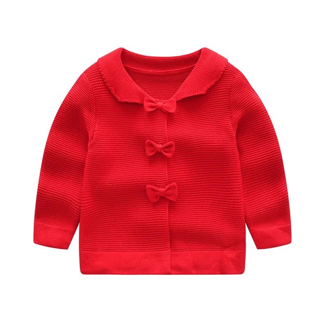 Áo len cardigan nơ Baby Gap cho bé 2-5Y