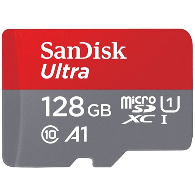 THẺ NHỚ 128GB Sandisk Ultra Micro SDXC (Class 10) 100Mb/s A1