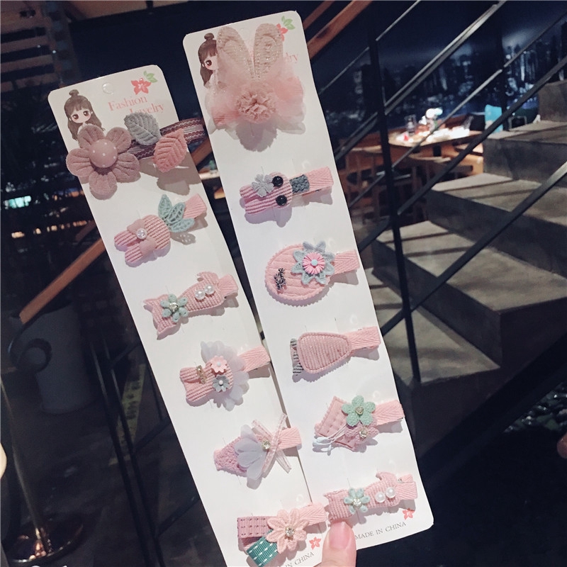 Set 6 Kẹp Tóc Xinh Xắn Dành Cho Bé Gái