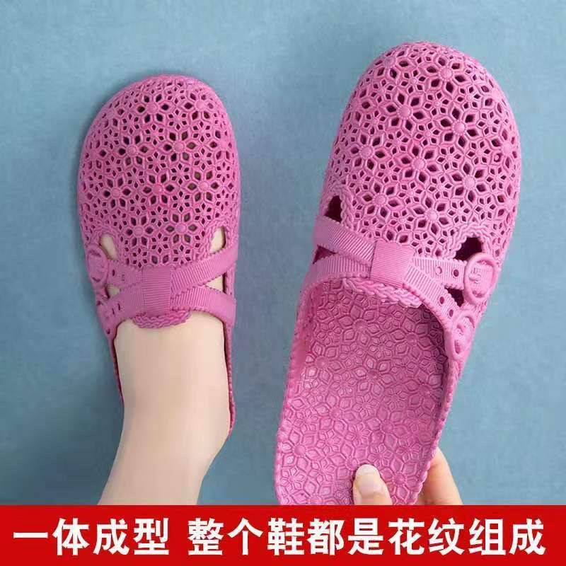 Dép Crocs Đi Trong Nhà Đế Bằng Có Size Lớn 31-41