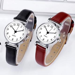 Đồng Hồ Quartz Nữ Dây Da sang trọng độc đáo