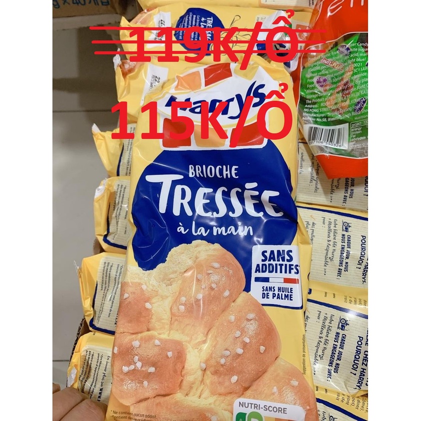 Bánh mì hoa cúc Pháp Harrys Brioche 515g hàng về HÀNG TUẦN Sale 125k ổ thumbnail