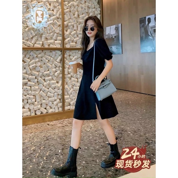Đầm xẻ tà from A bigsize 55-90ký