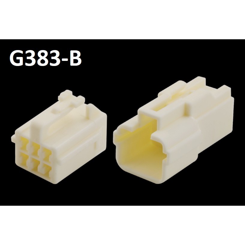 G383-Giắc cắm đầu nối kết nối xe hơi đầu nối dây nịt 6 lỗ 2.2mm
