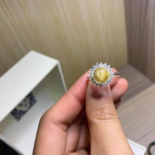 nhẫn bạc đá phong thủy theo yêu cầu