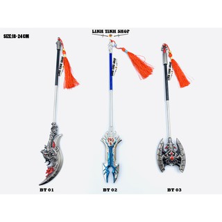 Mô hình trưng bày thương - đao tam quốc