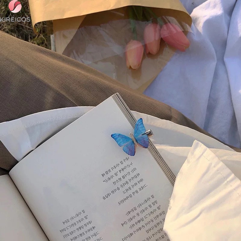 Kẹp Tóc Mái Hình Bướm Tiểu Thư Siêu Xinh Hot Trend Hàn Quốc