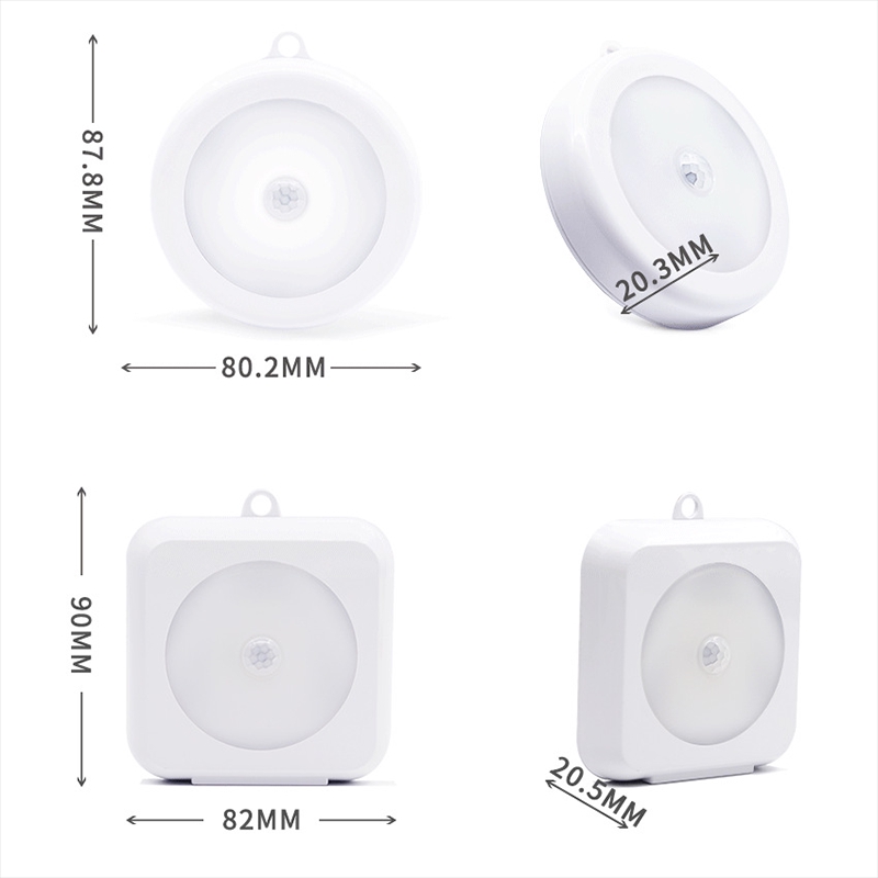 Đèn ngủ LED hồng ngoại cảm biến chuyển động gắn tường phòng ngủ / cầu thang