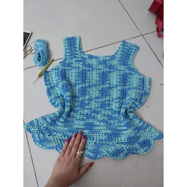 Cotton Fingering màu loang