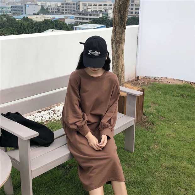 VÁY SUÔNG TAY BO XẺ ULLZANG | BigBuy360 - bigbuy360.vn